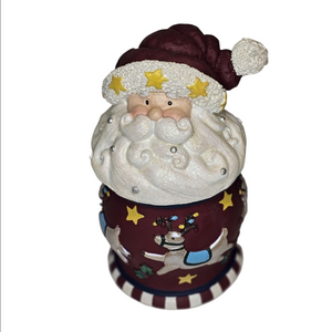 Festive Santa Claus Figurine